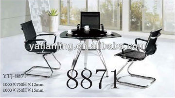 modern glass office furniture table