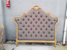 2016 New Soft Bed Headboard Wood Carved Headboard Fabric Upholstered Headboard" could be shortened to "Wood Carved & Fabric Upholstered Headboard - 2016 Model". But if we have to extract a concise and suitable title, it might be:

"Wood Carved Fabric Upho