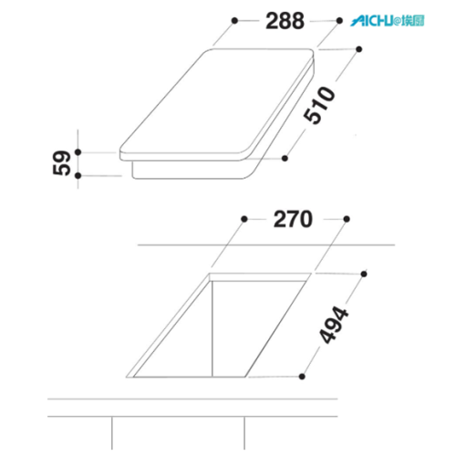 Indesit Hotpoint UK 2 Pembakar