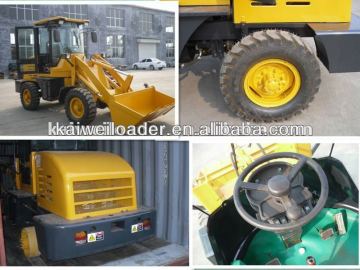Hydraulic ZL08F compact wheel loaders mini backhoe