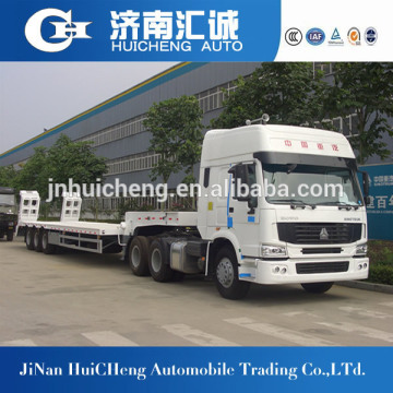 Heavy duty excavator trailer with lowbed for sale