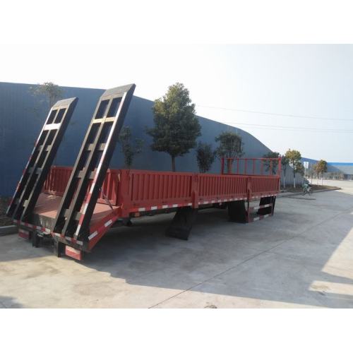 Low Bed Semi-trailer with 18,000kg Capacity