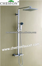 Wall mounted square shower tap