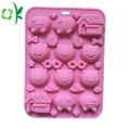 Pig Bentuk 12Cavity Silikon Candy Mold untuk Coklat