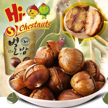 Roasted Ringent Chestnut Snacks, ready to eat snacks,healthy snacks food