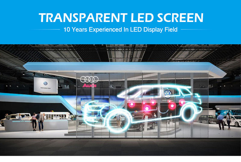 Transparent Led Display Glass Screen