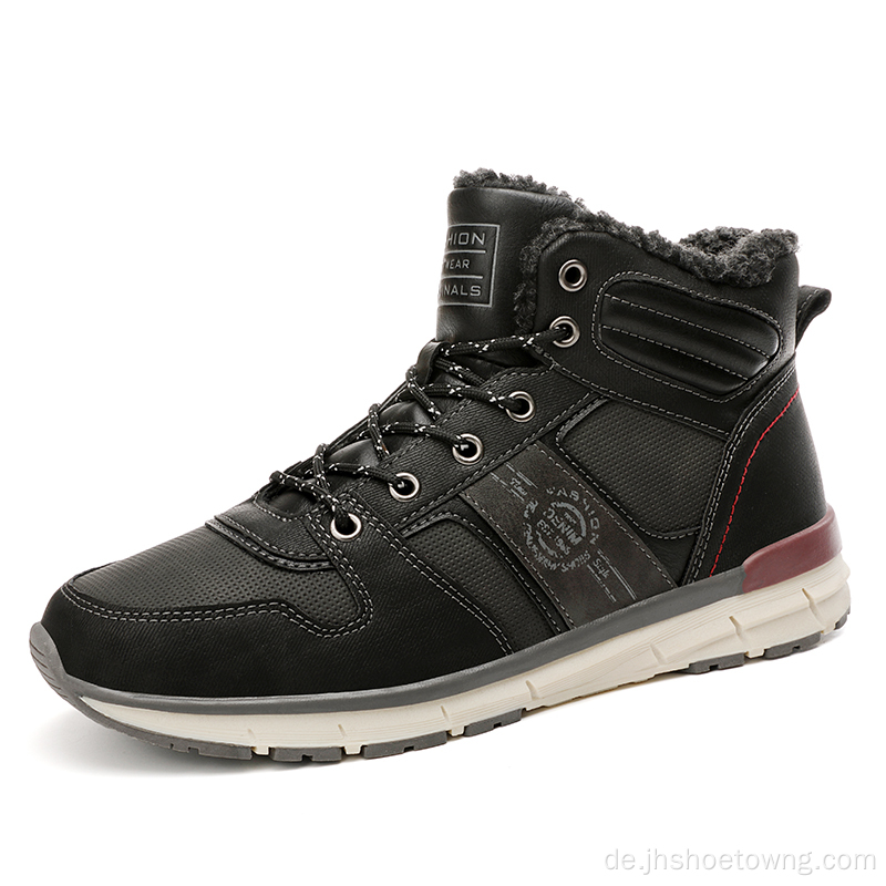 Herren High-Top Outdoor-Wanderschuhe Winter warme Schuhe