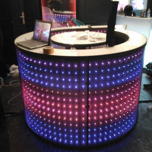 LED RGB mô-đun chuỗi ánh sáng DJ gian hàng