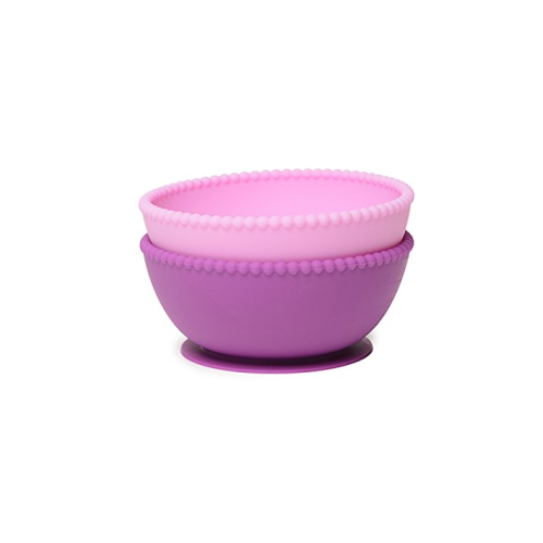 100% BPA Percuma Suction Silicone Bowls