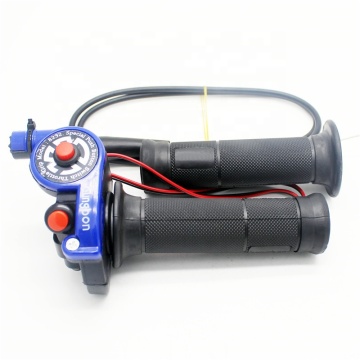Pitbike Twist Throttle Kill Start Switch Blue