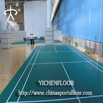 Indoor PVC Badminton Carpet Roll