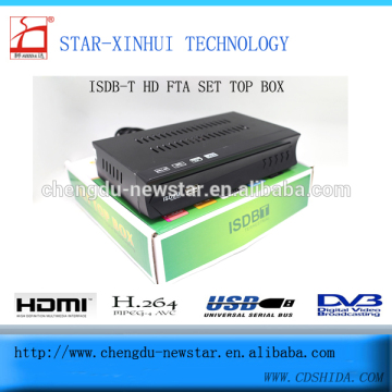 Brazil fta black ISDB-T hd tv box