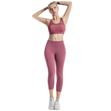 3/4 Capri Leggings with smartphone Pocket