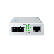 Fiber Optic Equipment: 10/100Base-TX Single Fiber WDM 1310/1550 Media Converters