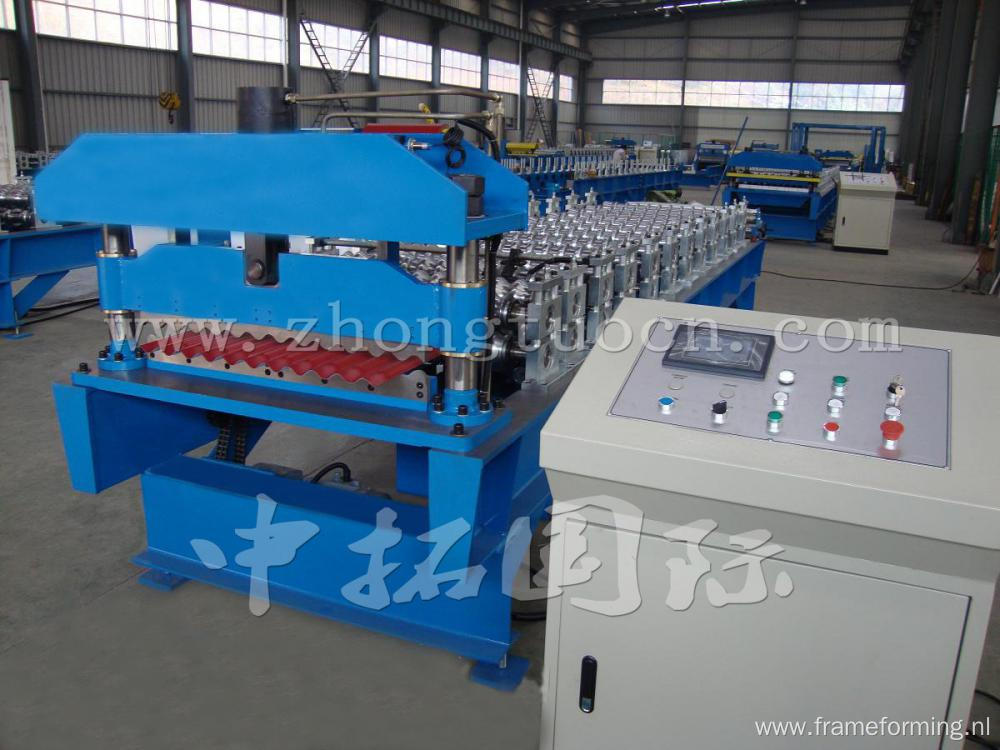 Corrugated Sheet Roll Forming Machine Roof Panel Machine