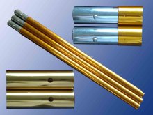 High strength adjustable tent pole aluminum tent pole frp tent pole