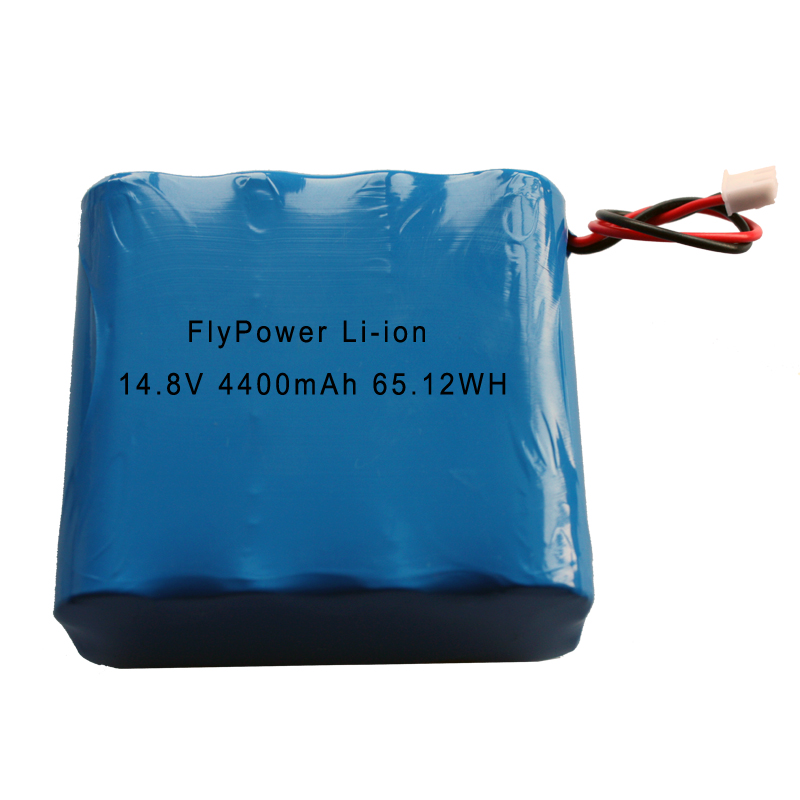 14.8V 4400mAh 18650 Lithium Ion Battery Pack (4S2P of FLC-18650-2200) .