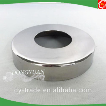 stainless steel best cover for stair,steel handrail base cover