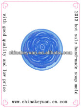 2013 hot sale hand-made silicone soap mold