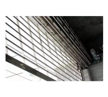 Stainless Steel Roller Shutter Door with Hollow Ventilation Mesh