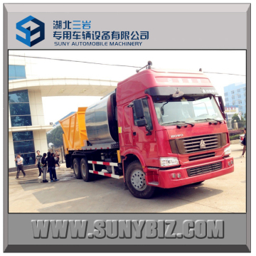 16 cbm high quality Bitumen Patch and Pave trucks for sale, Asphalt Paving Trucks