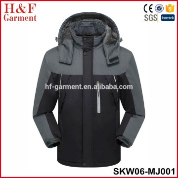 Mens lightweight snow outdoor ski jackets for mens outerwear in black