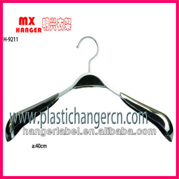 garment clothes hanger,clothes hanger black metal hook,clothes display hangers