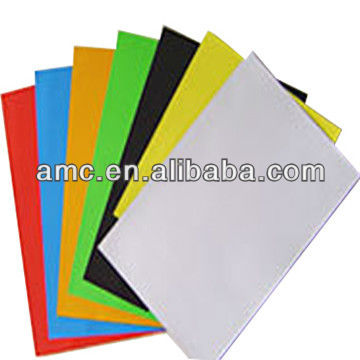 AMC China made flexible soft rubber adhesive magnet paper