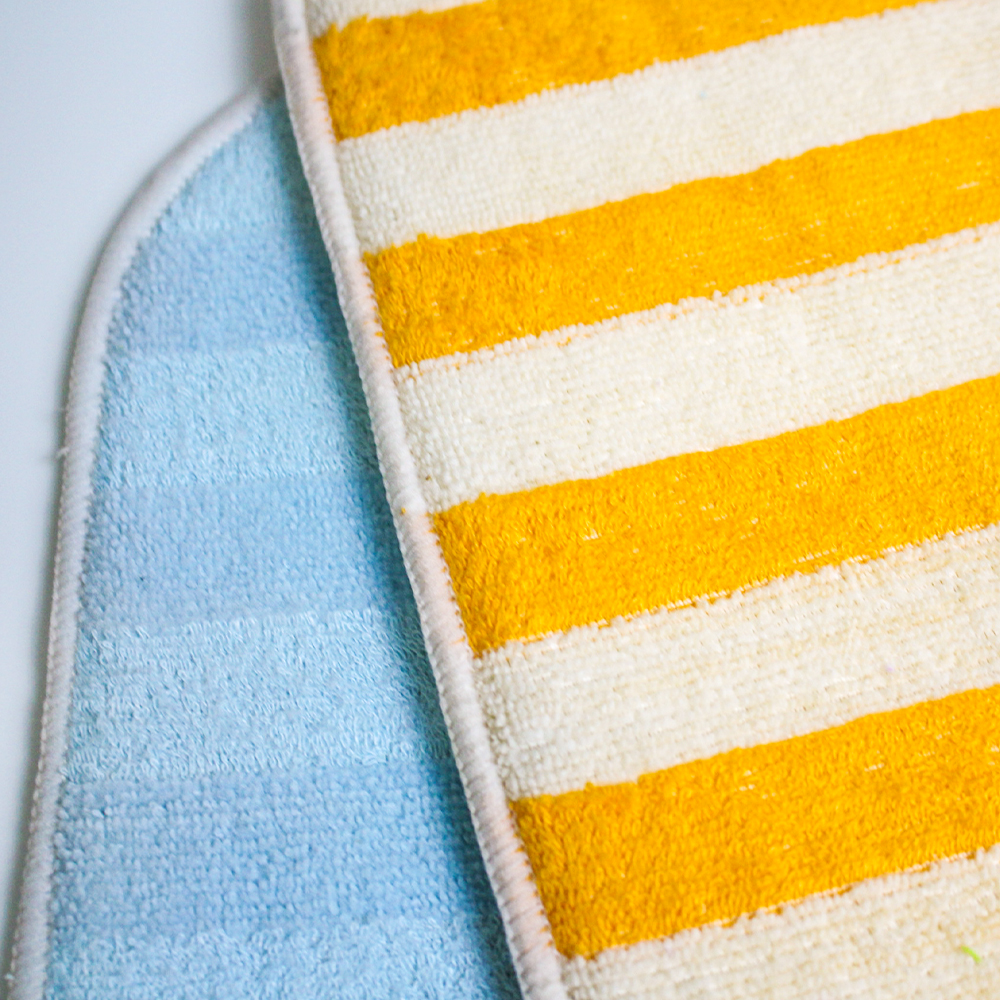 fall dish drying mat