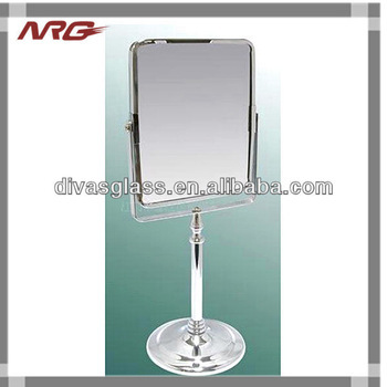 Rectangular cosmetic mirror