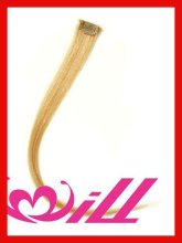 one piece clip on hair extension straight clip in hair extension