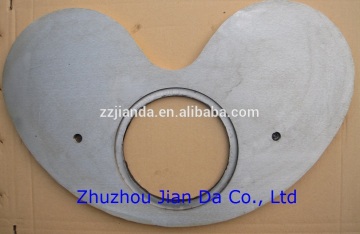 Concrete pump Schwing wear plate lining, housing lining DN180 10018046