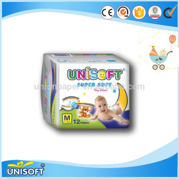 Unisoft babi diaper stocklots manufacturerB1