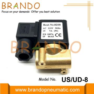 US-8 G1 / 4 &#39;&#39; 2/2 NC UNI-D Type elektromagnetische klep