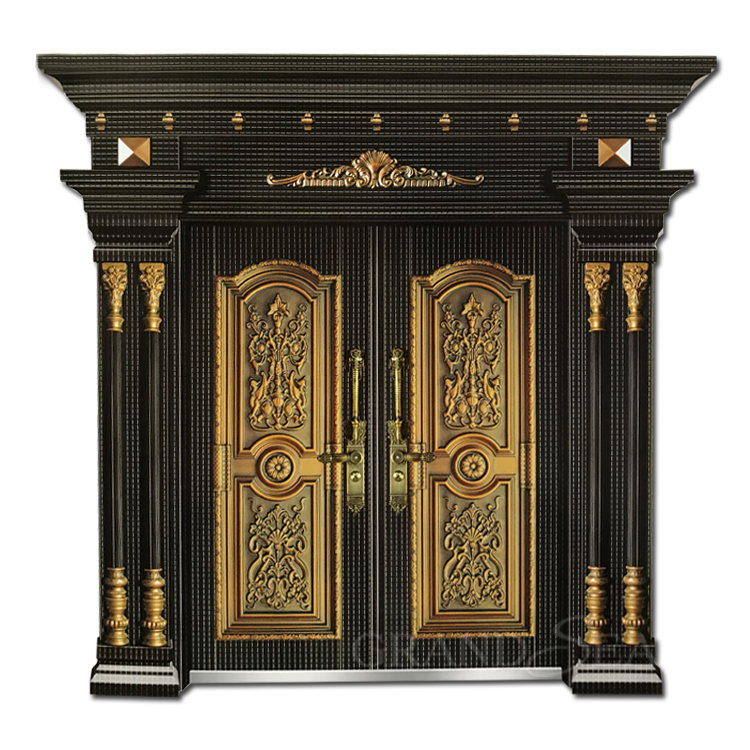 Luxury design the cheapest high-quality vill a front door