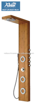 New style bamboo shower panel for bath