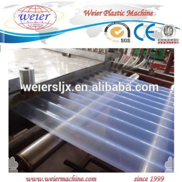 plastic PVC wave sheet machine PVC SHEET PRODUCTION LINE