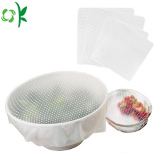 Silicone Stretch BPA Free Food Covers Seal Wrap