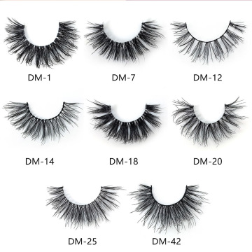 3D mink false eyelashes with luxurious package