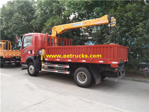 DFAC 4X2 4ton crane manyan motoci