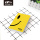 Custom smile face style PU leather notebook portable diary