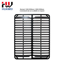 Foldable slat furniture bed frame