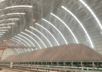 Strip Yard for Building Material Industry