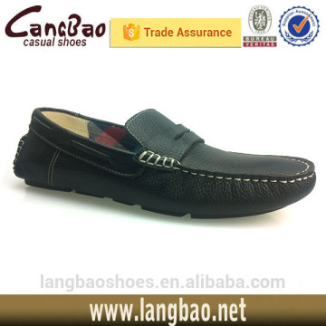 fashion leather loafer shoes soft sole casual shoes men