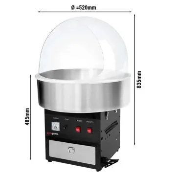 Electric Cotton Candy Floss Machine Commercial Candy Floss Making Machine