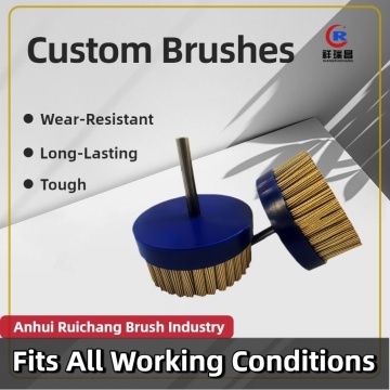 Efficient Disc Brush for Smooth Finish Applications