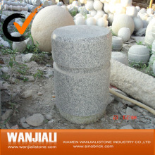 Granite car stop stone