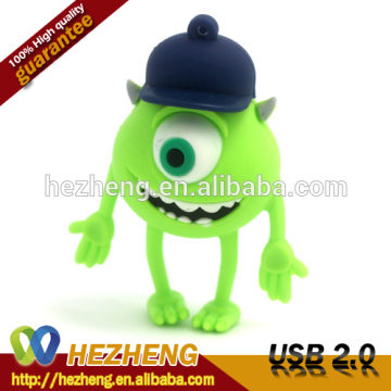 PVC Cartoon big eye monster 32GB USB Flash Memory