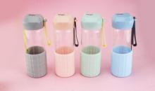 High Quality Factory Clear Glass Water Bottle