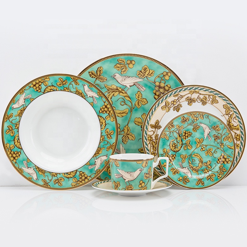 Vackra 4st European Style Ceramic Dinner Set